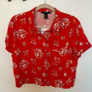 Forever 21 floral top